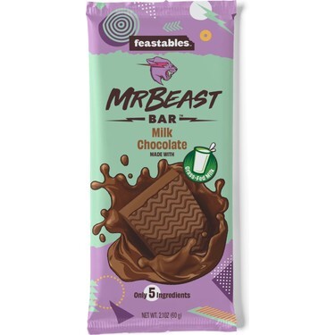 MR BEAST MILK CHOCOLATE 60 GR - 1