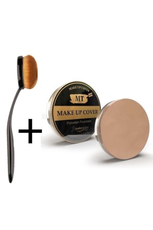 Mt Make-up Cover Fondöten Kapatıcı Pata Krem 209 Açık Ton (fırça Hediyeli) - 1