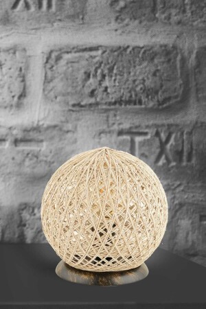 Mudulight Balle Globe Lampenschirm Jute Ecru Ipaj-56 MDT286 - 2