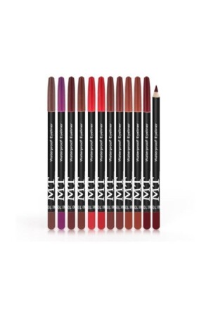 Mujgan 12-teiliges Lippenstift-Set No:a Mt - 2