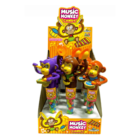 MUSIC MONKEY CANDY DISPLAY - 1