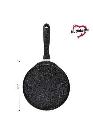 Mutfaksever Indüksiyon Tabanlı Biogranit Grey Gözleme Ve Krep Tava 26 Cm 153.03.08.1618 - 8