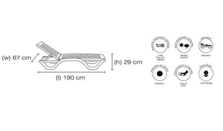 Myra Şezlong 1 Adet - 6