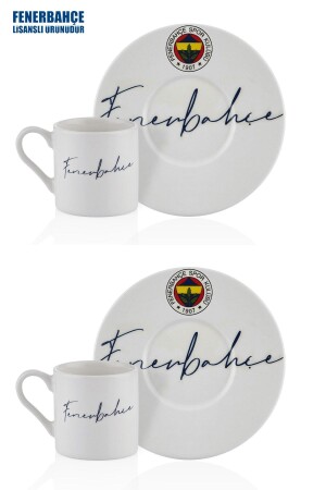 N3420 Fenerbahçe lizenziertes handgeschriebenes Set mit 2 Kaffeetassen Fb-zc076tds03 - 8