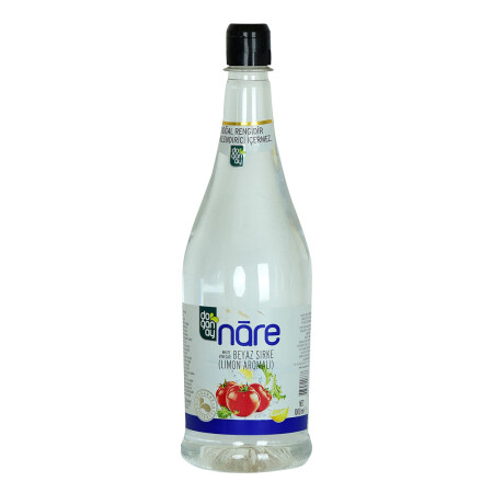 Nare Beyaz Sirke Limon Aromalı 1000 ML - Doğal Rengidir Renklendirici İçermez - 3