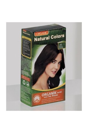 Natural Colors 4n Mittelbrauner Bio-Haarfarbstoff - 3