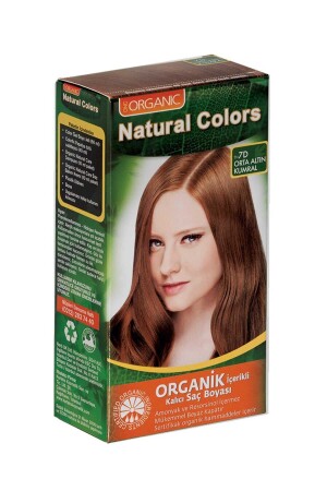 Natural Colors 7d Medium Golden Auburn Bio-Haarfärbemittel - 1