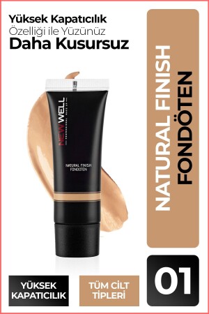 Natural Finish Foundation Nr. 01 - 2