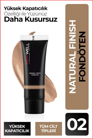 Natural Finish Foundation Nr. 02 - 1