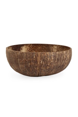 Natural Hindistan Cevizi Kase 2'li - Coconut Bowl nat-2 - 4