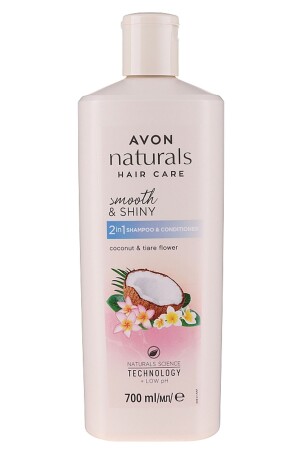 Naturals Hindistan Cevizi Ve Tiare Çiçeği Kokulu Şampuan Ve Saç Kremi 700 Ml. - 2