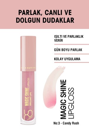 Natürlich funkelnder Lipgloss Nr. 3 von Rise And Shine – Candy Rush - 2