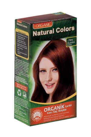 Natürliche Farben 7rn Irish Red Bio-Haarfärbemittel - 2