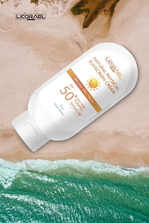 Natürliche physikalische Sonnenschutzcreme Spf50+ 100 ml - 6