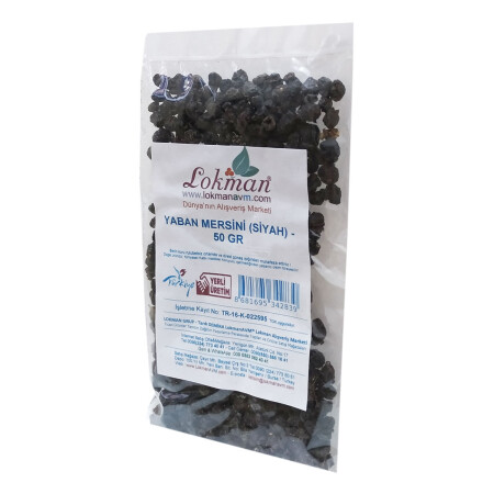 Natürlicher bitterer Blaubeer-Schwarz-50-Gramm-Beutel - 8