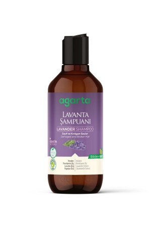 Natürliches Lavendelextrakt-Öl-ausgleichendes Shampoo 400 ml - 6