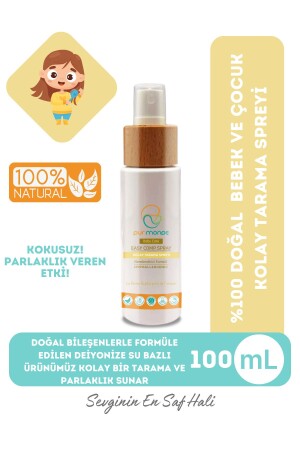 Natürliches, leicht kämmbares Haarspray 100 ml - 1