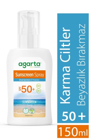 Natürliches Sonnenspray 50 Faktor 150 ml (FÜR KINDER GEEIGNET) - 4