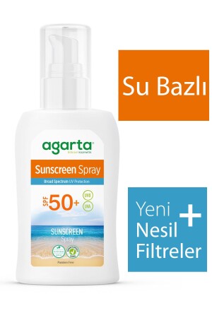 Natürliches Sonnenspray 50 Faktor 150 ml (FÜR KINDER GEEIGNET) - 5