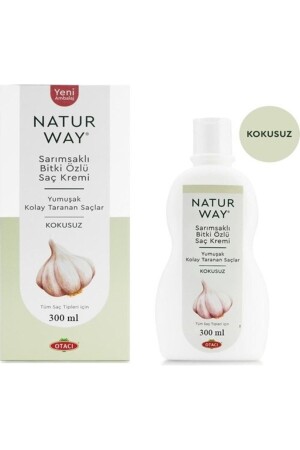 Naturway Sarımsaklı Bitki Özlü Saç Kremi 300 ml - 2