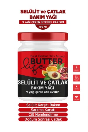 Nemlendirici Çatlak Giderici Onarıcıve Selülit Karşıtı Selilüt Giderici Jel 190ml - 1