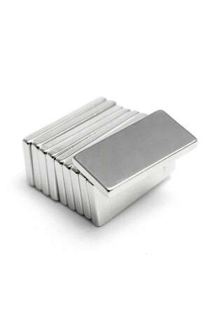 Neodym-Magnet, dekorativer Magnet, starke Anziehungskraft, 20 x 10 x 2 mm, 5 Stück - 4