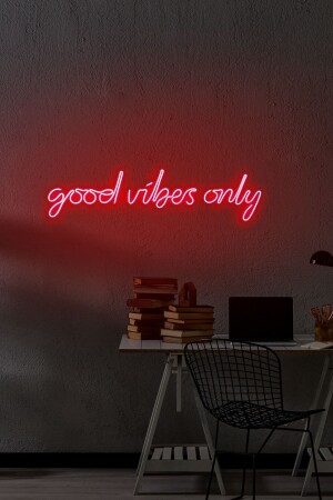 Neongraph Led Dekorative Wandbeleuchtung Neon Graffiti Magic Led Messages – Nur Good Vibes DEC010018 - 2