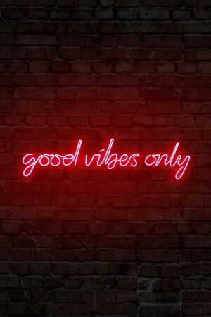 Neongraph Led Dekorative Wandbeleuchtung Neon Graffiti Magic Led Messages – Nur Good Vibes DEC010018 - 6