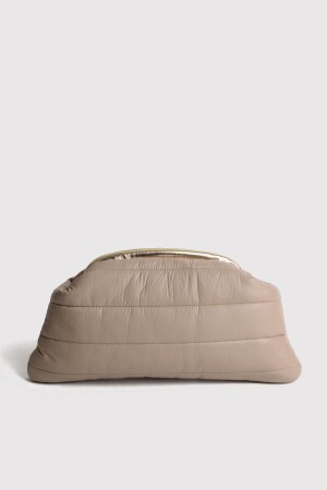 Nerzfarbene aufblasbare Pouf-Clutch für Damen - 4