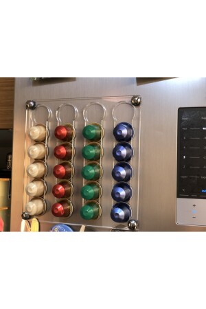 Nespresso Uyumlu - Kahve Kapsül Tutucu - Kutusu - Düzenleyici ILK-7823 - 5