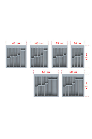 Netaks Schubladen-Besteckhalter 50 x 45, neues Modell, Produkt 1265533511491077 - 6