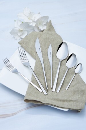 Neues Everest 84-teiliges 12-Personen-Elegance-Gabel-Löffel-Messer-Set 153. 03. 08. 1815 - 4