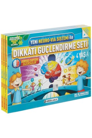 Neuro Via Sistemi Dikkat Güçlendirme Seti 4 Yaş Neuro Via Sistemi Ile Hazırlanmış Adeda - 3