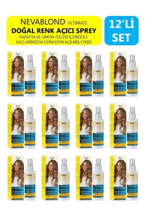 Nevablond Ultimate Natural Lightening Spray 150 ml (12er-SET) - 2