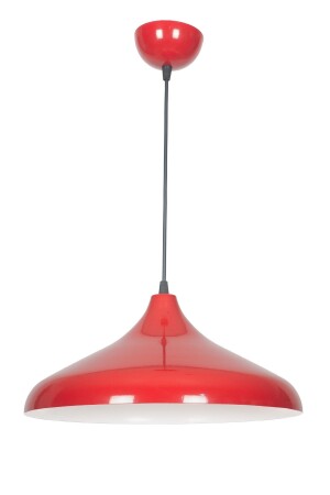 Nil Modern Metal Finished Red Single Pendelleuchte Cafe – Küchenleuchter NILSIVAMA01 - 3