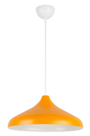 Nil Spezielle Design Moderne Dekorative Café Küche Wohnzimmer Anhänger Lampe mit Orange Innen und Weiß Einzel Kronleuchter BÜYÜKSIVAMATEKLİ1 - 1