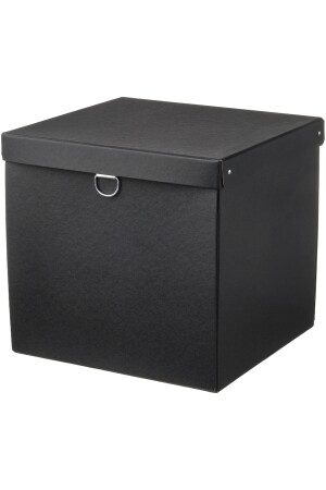 Nımm 32x30x30 cm Schwarz abgedeckte Schreibwaren-Aufbewahrungsbox Zubehörbox 1140518166 - 3