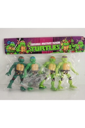 Ninja Kaplumbağalar Işıklı Figür 4'lü Set Ninja Turtles - 1