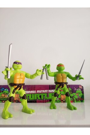 Ninja Kaplumbağalar Işıklı Figür 4'lü Set Ninja Turtles - 6