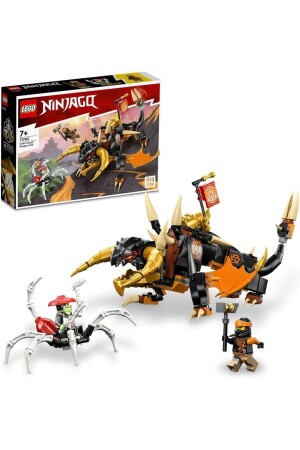 ® NINJAGO® Cole's Earth Dragon EVO 71782 – Bauset für Kinder ab 7 Jahren (285 Teile) Lego 71782 - 2