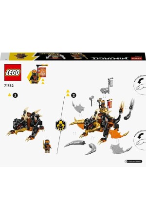 ® NINJAGO® Cole's Earth Dragon EVO 71782 – Bauset für Kinder ab 7 Jahren (285 Teile) Lego 71782 - 11