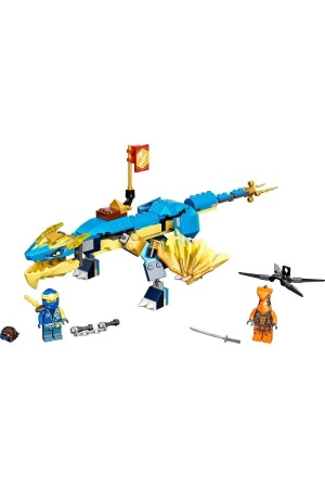 ® NINJAGO® Jay’in Gök Gürültüsü Ejderhası EVO 71760 - 6 Yaş ve Üzeri için Yapım Seti (140 Parça) RS-L-71760 - 4