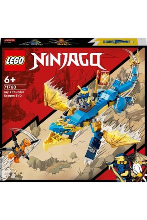 ® NINJAGO® Jay’in Gök Gürültüsü Ejderhası EVO 71760 - 6 Yaş ve Üzeri için Yapım Seti (140 Parça) RS-L-71760 - 5