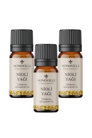 Nioli Uçucu Yağı 3'lü Set %100 Saf Ve Doğal ( Niaouli Essential Oil) 3x10 Ml - 2