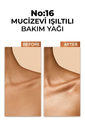 No:16 Mucizevi Işıltılı Saç Ve Vücut Bakım Yağı 100 Ml - Parıltılı Nemlendirici Bakım - 4