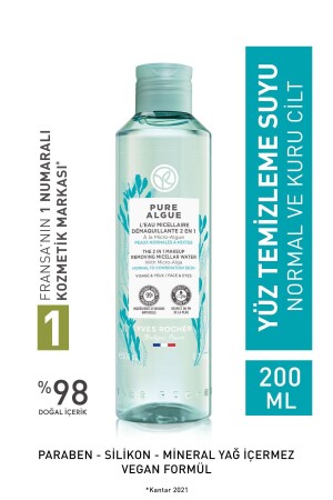 Normal Ve Kuru Ciltler Için Pure Algue Prebiyotik Miseler Su-200 ml 95665 - 2