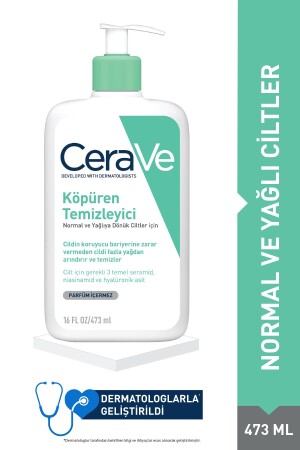 Normal Ve Yağlı Ciltler İçin Köpüren Temizleyici 473ml - 2