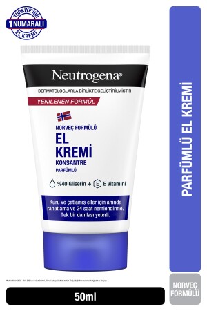 Norveç Formülü El Kremi Parfümlü 50 Ml - 2