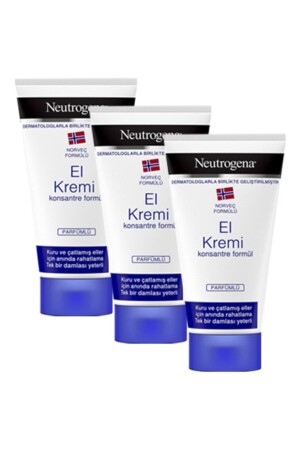 Norveç Formülü El Kremi Parfümlü 50 Ml X 3 Adet - 2