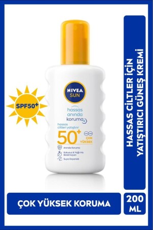 Nsun Ultra Hassas Yatıştırıcı Sprey Spf50 200ml - 2